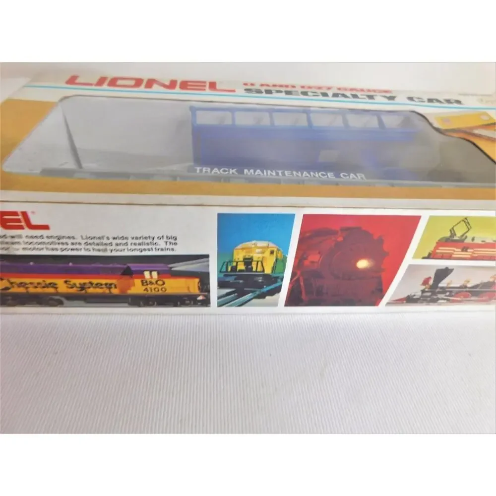 Lionel Track Maintenance Car Specialty Train Car 6-16610